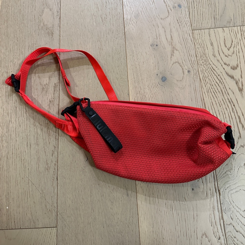 Authentic Lululemon Waist Bag in Red